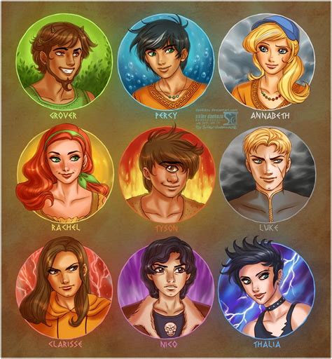 characters from percy jackson.